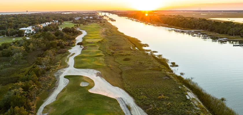 The scenic Harbor Course at Isle of Palms: A golfer's paradise amidst natural beauty.