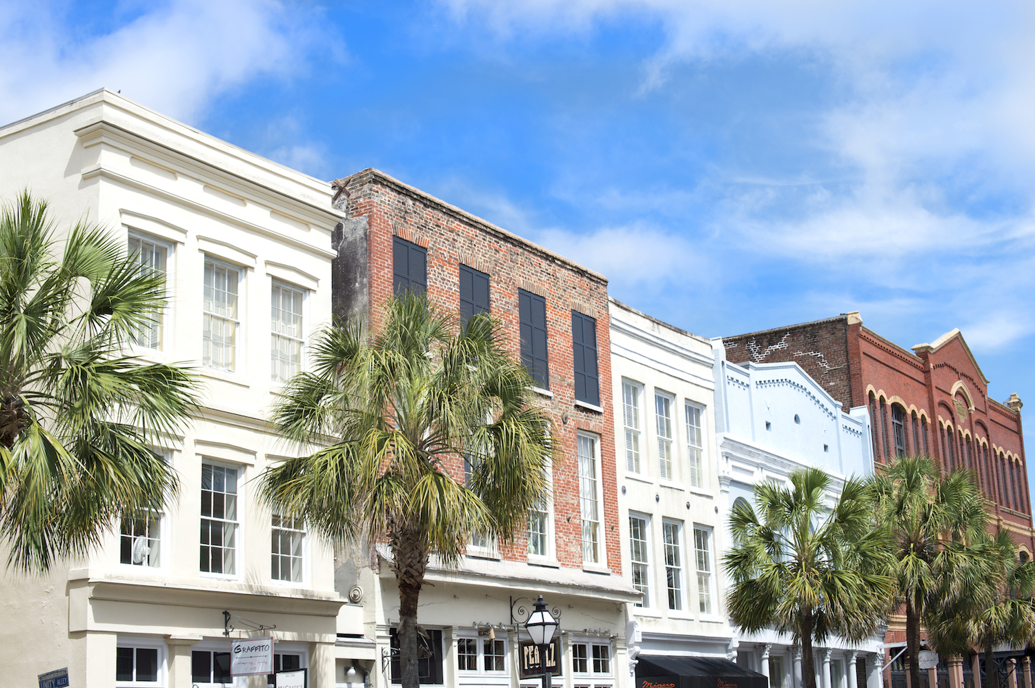 Iconic views of Charleston's streets, inviting visitors to explore its rich history and vibrant culture.