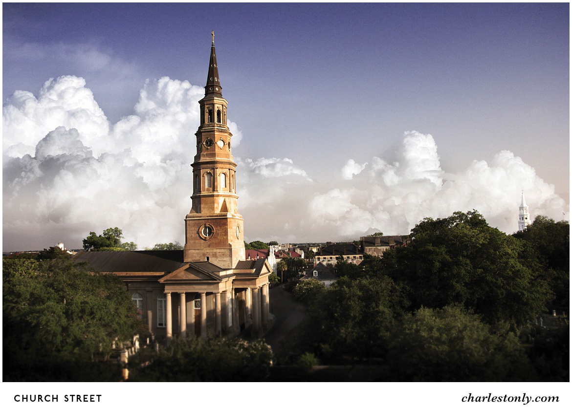 Historic Church Street: Where each step tells a story of Charleston's past.