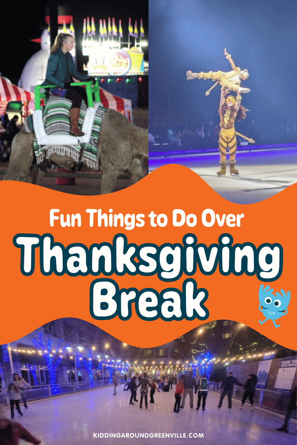 Community gathering on Thanksgiving — volunteering and Turkey Day Race spirit.